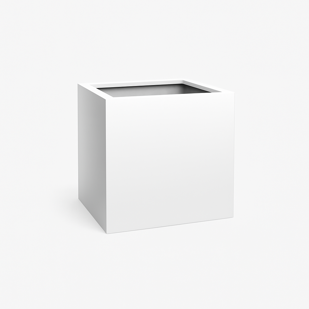 Bloc en fibre de verre blanc brillant S