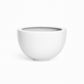 Coupe en fibre de verre blanc brillant