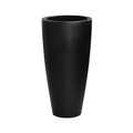 Plante artificielle en pierre composite noire