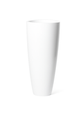 Plante artificielle en fibre de verre blanche brillante XL