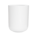 Plante artificielle en fibre de verre blanche brillante XL