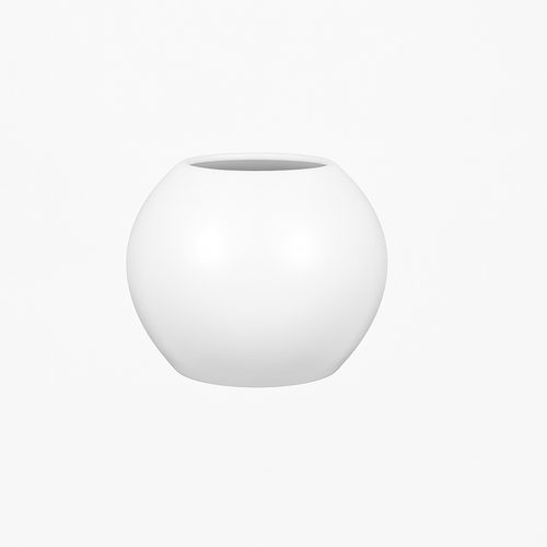 Cache-pot en forme de globe