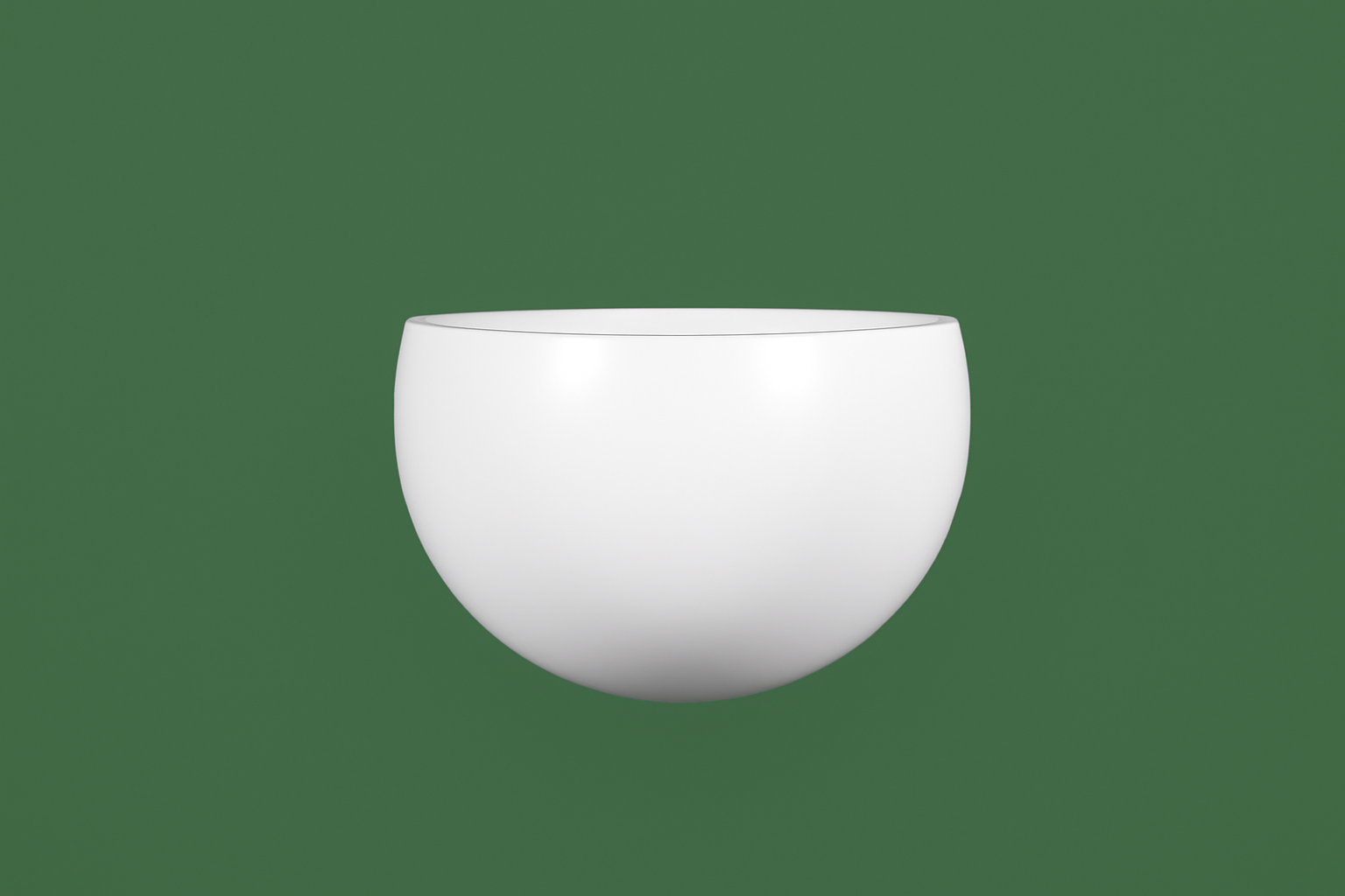 Cache-pot rond